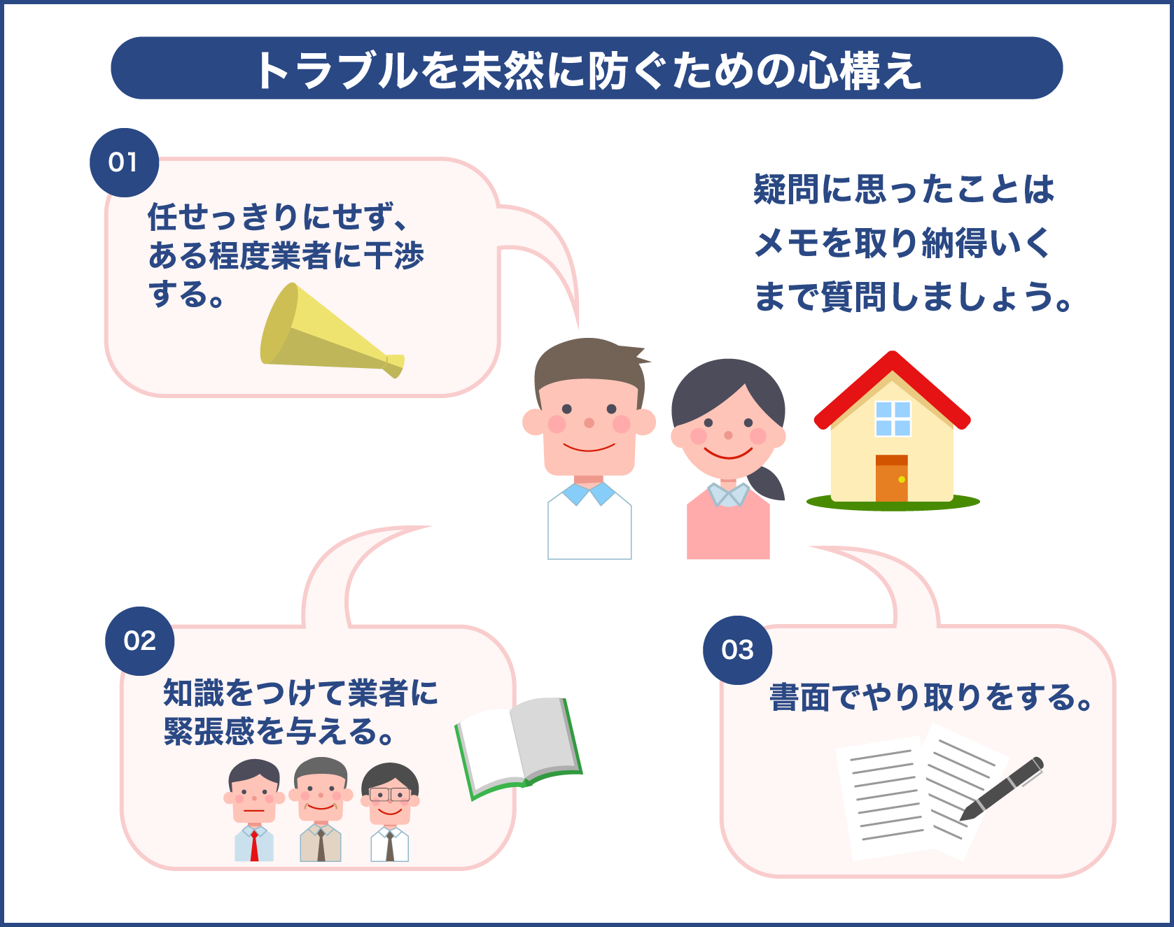 不動産トラブルを未然に防ぐ方法