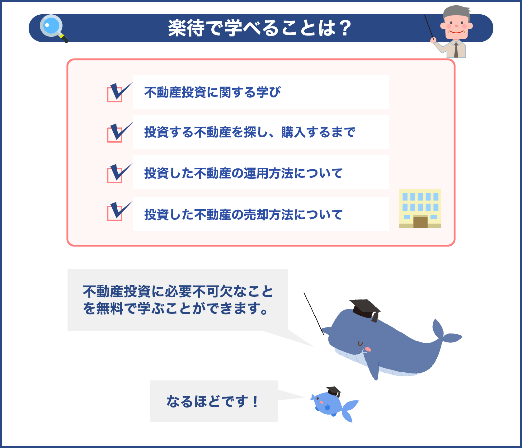 楽待で学べることは？