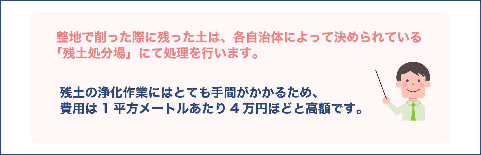 残土の浄化作業にかかる費用