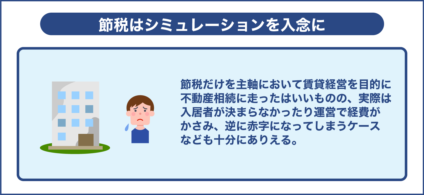 節税はシミュレーションを入念に