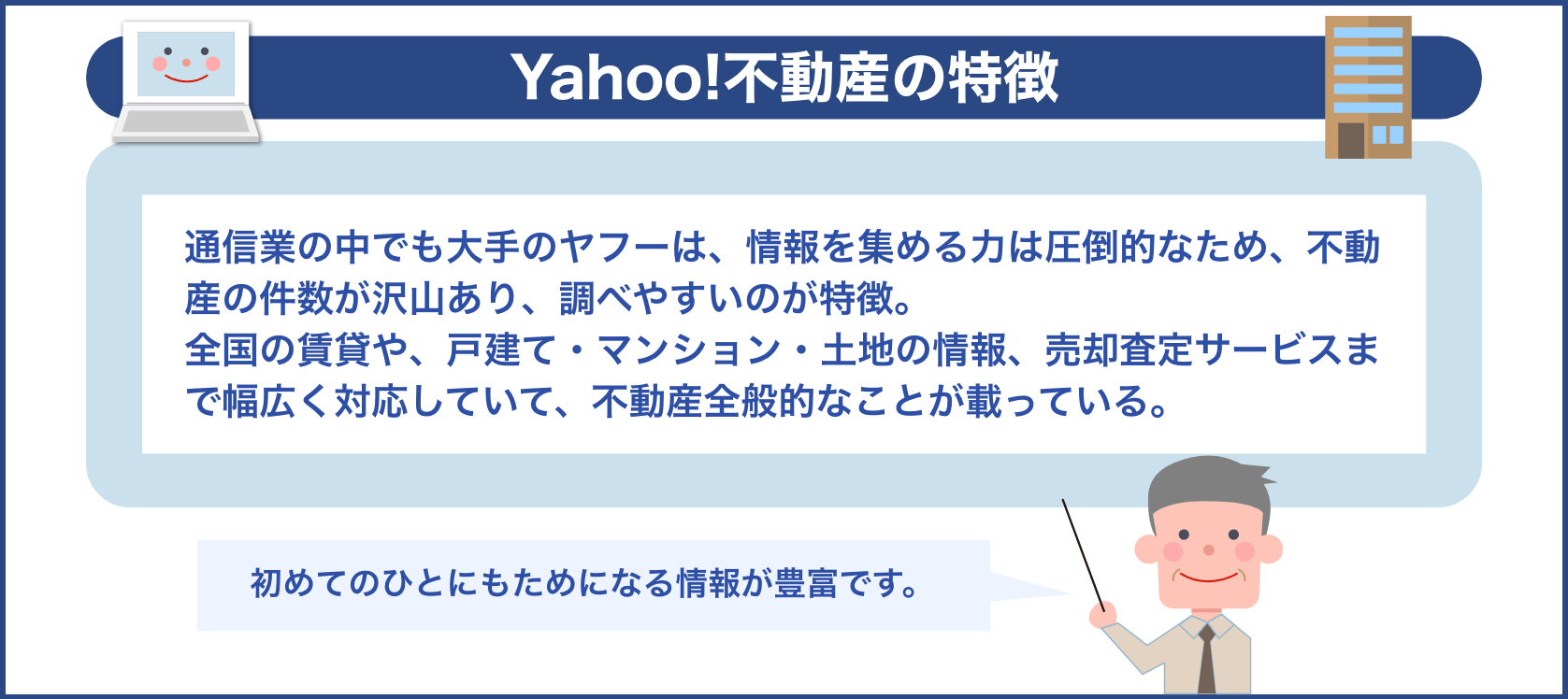 Yahoo!不動産の特徴
